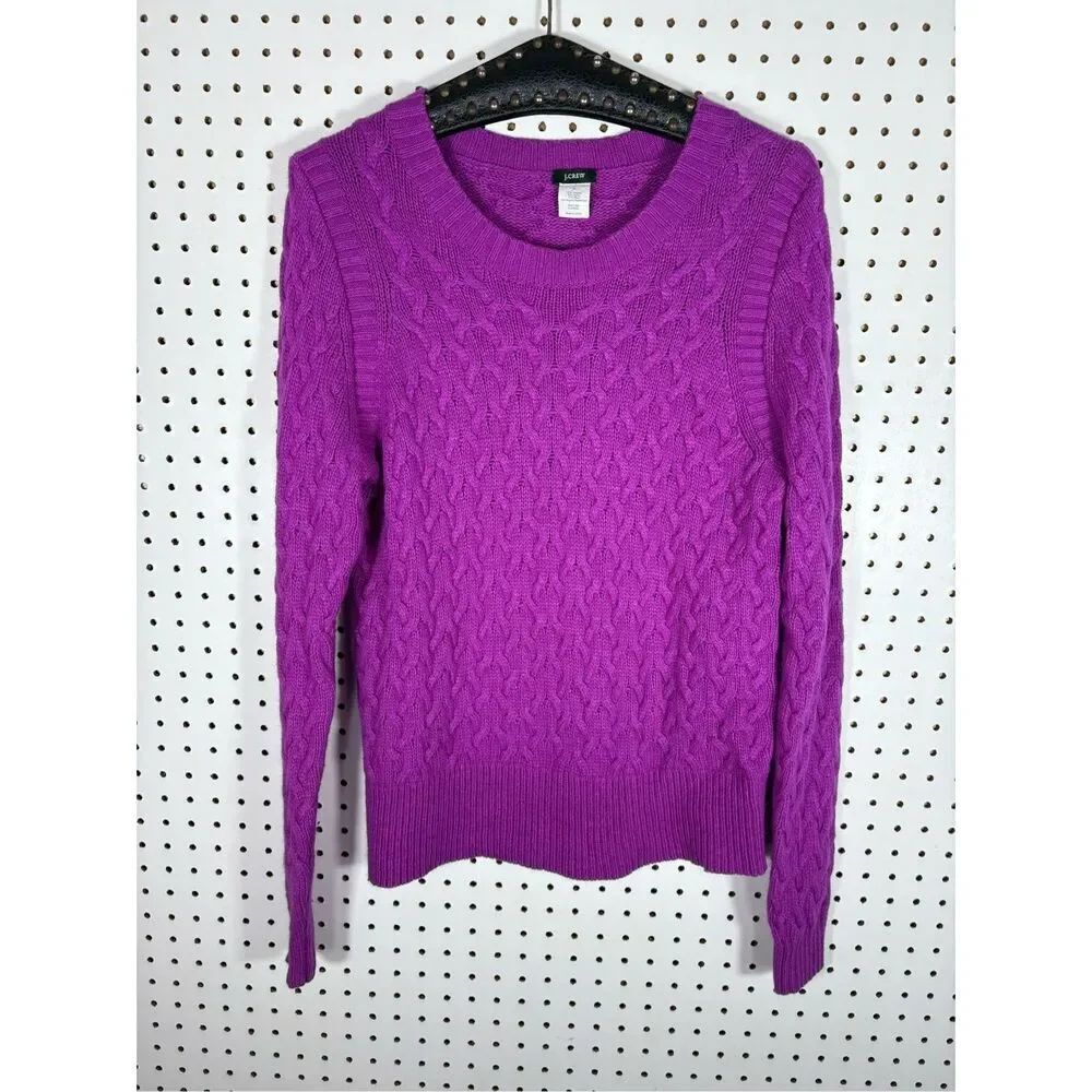 J.Crew ribbon pullover sweater size L